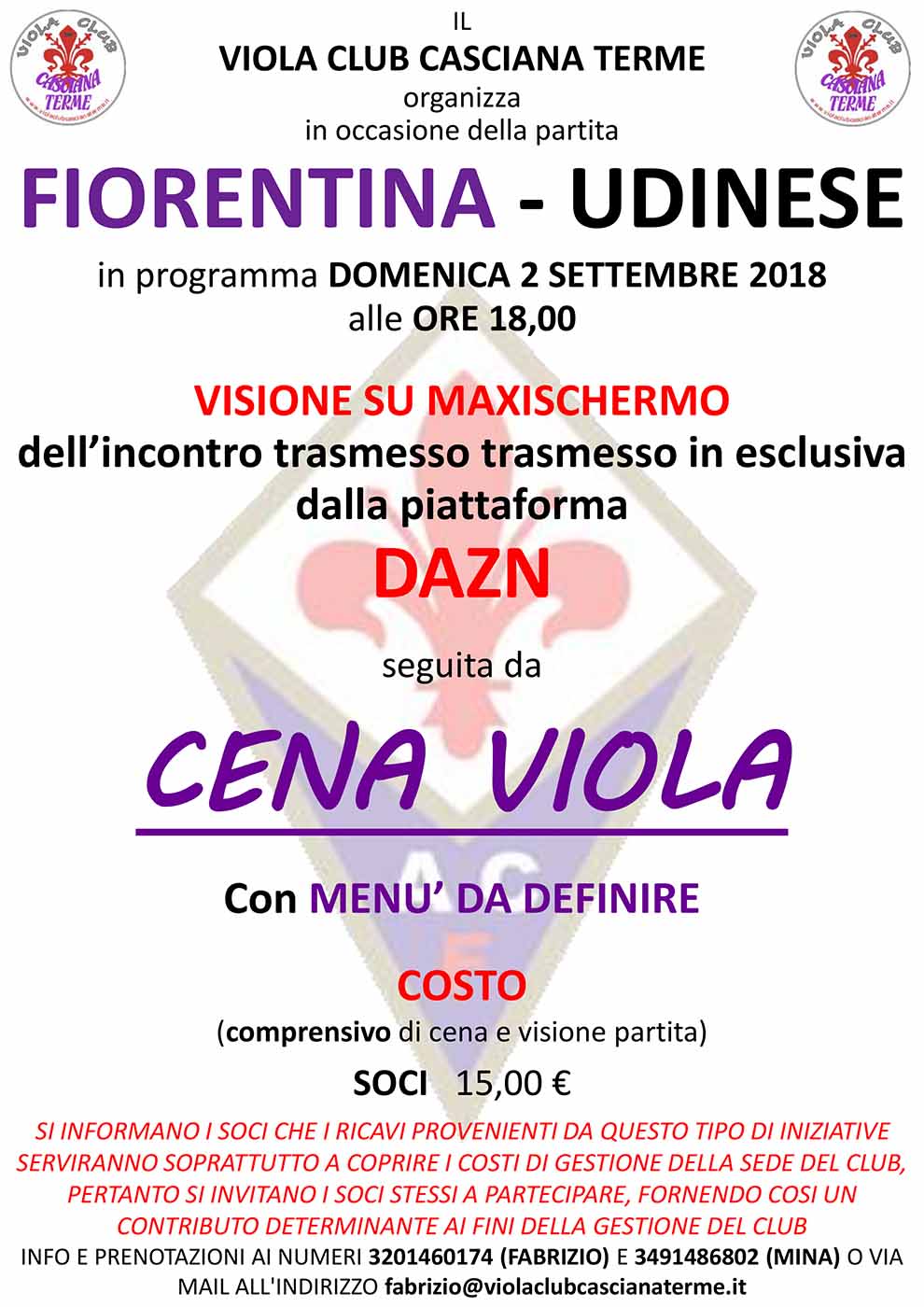 Cena Udinese (2) 2018